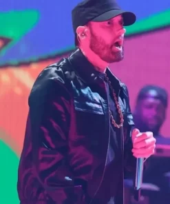 MTV Music Awards Eminem Leather Jacket 2023