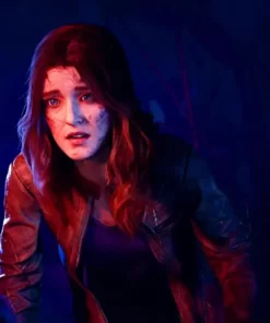 Mary Jane Marvel Spider-man 2 Brown Leather Jacket