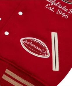 Men’s San Francisco 49ers OVO Full-Snap Jacket