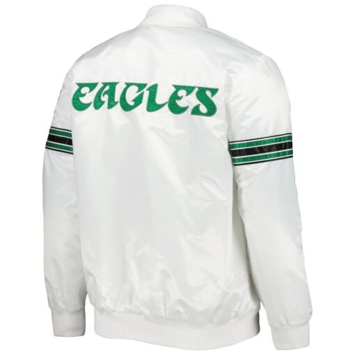 Men’s Starter White Philadelphia Eagles Full-snap Jacket 2023