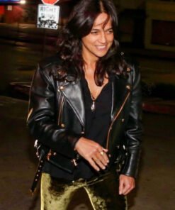Michelle Rodriguez Black Jacket