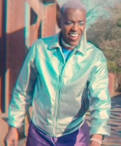 Ncuti Gatwa Sex Education S04 Silver Jacket 2023