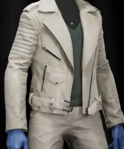 Pearl Payday 3 White Leather Jacket 2023