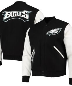 Philadelphia Eagles Pro Standard Logo Varsity Full-zip Jacket