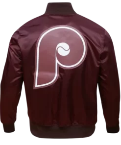 Philadelphia Phillies Retro Big Logo Maroon Jacket 2023