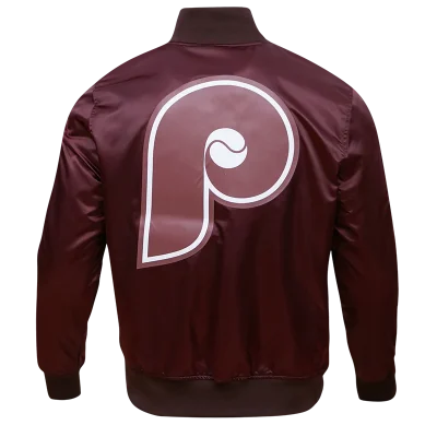 Philadelphia Phillies Retro Big Logo Maroon Jacket 2023