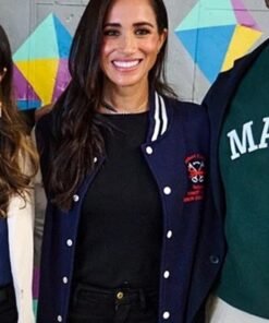 Robert Clack Meghan Markle Letterman Jacket 2023