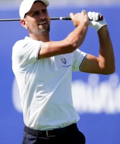 Ryder Cup 2023 Novak Djokovic White T-Shirt