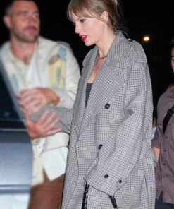 SNL Afterparty Taylor Swift Grey Coat