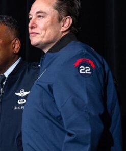 The Air Force Academy Elon Musk Blue Jacket 2023