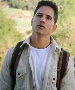 The Bell Keeper Mike Manning White Corduroy Jacket