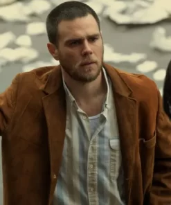 The Changeling Brian West Brown Suede Blazer