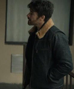 the equalizer s03 corey cott black denim jacket