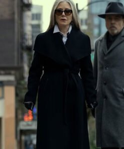 The Fall Of The House Of Usher 2023 Mary Mcdonnell Black Coat