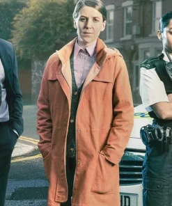 The Tower Gemma Whelan Orange Coat
