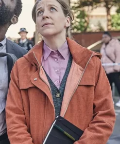 The Tower Gemma Whelan Orange Coat