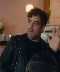 Thomas Molloy Sex Education S04 Black Leather Jacket 2023