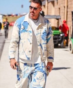 Travis Kelce Denim Jacket