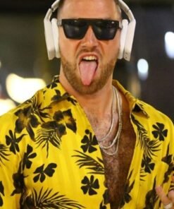Travis Kelce Floral Printed Shirt 2023