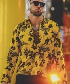 Travis Kelce Floral Printed Shirt