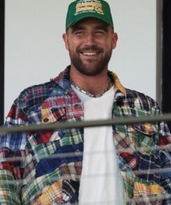 Travis Kelce Multicolor Patchwork Jacket
