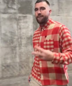 Travis Kelce Plaid Shirt 2023
