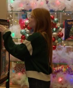 Under The Christmas Sky Sydney Sabiston Green Sweater 2023