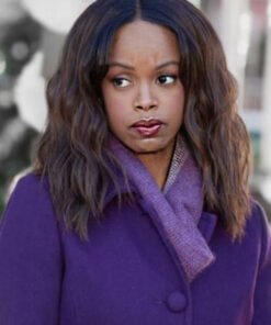Where Are You Christmas 2023 Jennifer Markes Purple Coat