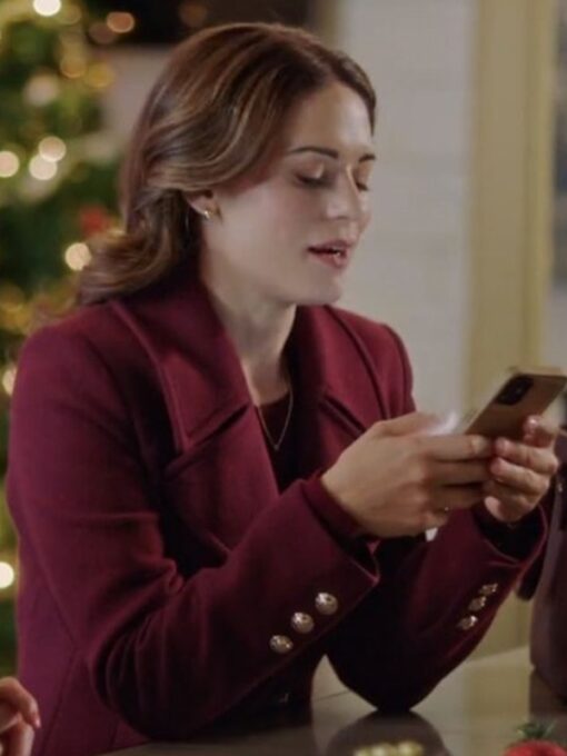 Where Are You, Christmas Lyndsy Fonseca Red Coat 2023