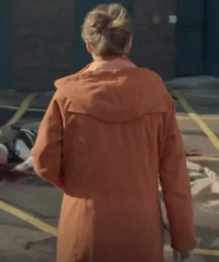 The Tower Gemma Whelan Orange Coat