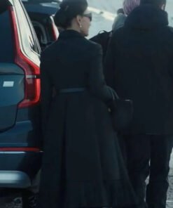 A Murder At The End Of The World Joan Chen Coat