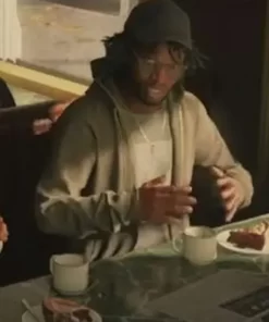 Alan Wake 2 Ed Booker Grey Hoodie 2023