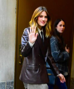 Allison Williams Brown Blazer