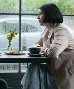 Behind Her Eyes Adele Long Beige Coat 2023