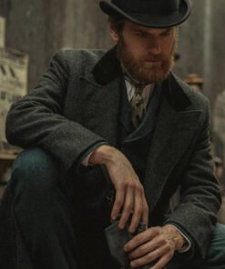 Bodies 2023 Kyle Soller Grey Trench Coat