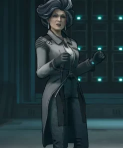 Borderlands Susan Grey Leather Tailcoat