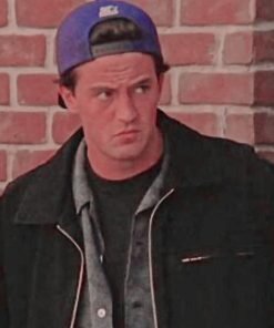 Chandler Bing Tv-series Matthew Perry Friends Black Jacket 2023