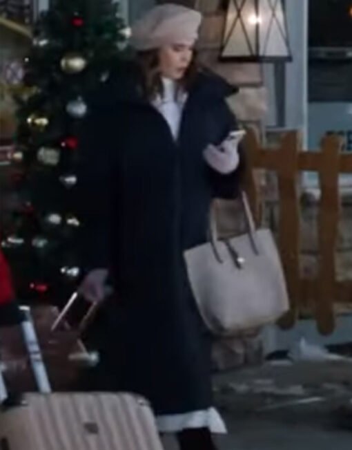 Christmas At The Chalet Teri Hatcher Puffer Coat