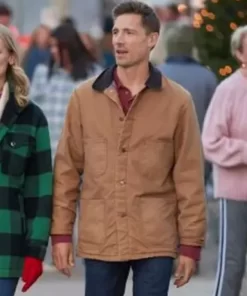 Christmas Island Andrew W. Walker Brown Cotton Jacket