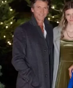 Christmas Island Thomas Sharpe Black Wool Coat