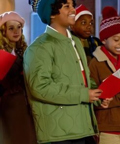 Christmas With A Kiss Jayd Deroché Green Jacket