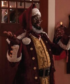 Dashing Through the Snow Santa Claus Red Coat 2023