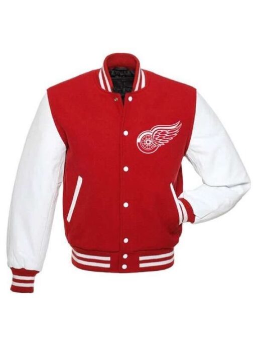 Detroit Red Wings Varsity Jacket