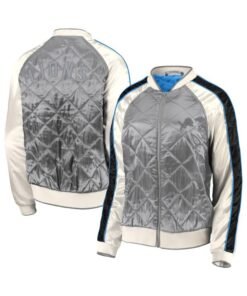 Erin Andrews Detroit Lions Gray Jacket