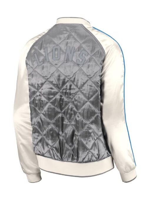 Erin Andrews Detroit Lions Quilted Jacket