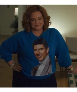 Flora Genie 2023 Tom Cruise Blue Sweatshirt