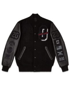 For All The Dogs Varsity Jacket
