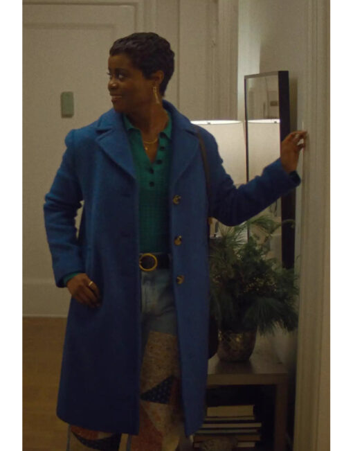 Genie 2023 Denee Benton Blue Coat