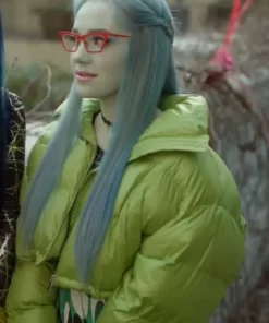 Ghoulia Monster High 2 Green Puffer Jacket 2023