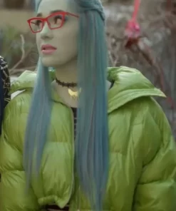 Ghoulia Monster High 2 Green Puffer Jacket